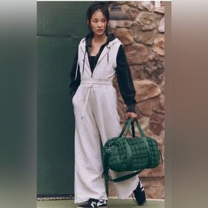 Free Movement Wide Leg Fleece Onesie